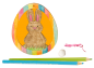 Preview: Holzanhänger "Hase Lopi", 4er Set
