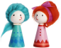 Preview: 10er Set Holzfiguren