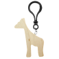 Preview: Holz-Schlüsselanhänger "Tiere", 12-tlg.
