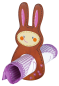 Preview: Serviettenring "Osterhase", 6er Set