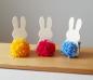 Preview: Serviettenring "Osterhase", 6er Set