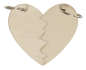 Preview: Keyring Pendant "Heart", Set of 6