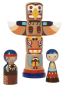 Preview: 5 Stück DIY-Wächterfigur "3D"