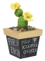 Preview: Holz Blumentopf, 2er Set
