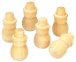 Preview: Holzfigur Schneemann, 6er Set