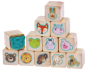 Preview: Holzstempel "Tierische Freunde", 12tlg.