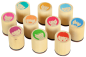 Preview: Holzstempel "Li-La-Laune", 10tlg.