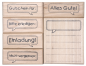 Preview: Wooden Stamps "What's going on?", 6pcs.