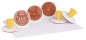 Preview: SUNNYSUE - Riesenstempel "Ostern", 6tlg.