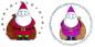 Preview: SUNNYSUE - Riesenstempel "Wichtel", 2er Set