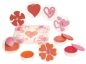 Preview: Moosgummi-Stempel "Herzen", 6tlg.