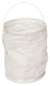Preview: SUNNYSUE - Papierlampions "Zylindrisch - Weiss", 6er Set, 13x20cm