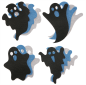Preview: Stickerset "Kleine Filz- Gespenster", 12 Stück