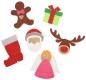 Preview: SUNNYSUE - Filzbastelset Weihnachten 6er Set, 19-tlg.
