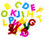 Preview: Acryl Großbuchstaben "Transparent-XXL" 26tlg.