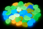 Preview: Leuchtsteine "Glow in the Dark" 50tlg. oder 100tlg.