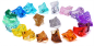 Preview: Legesteine 4 Elemente Feuer, Wasser, Erde, Luft, 500-tlg.
