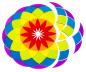 Preview: Mandala Blume Acryl
