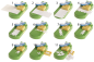 Preview: PVC Kaltschaumplatte groß R5, 10er Set