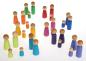 Preview: Holz Familienfiguren 30-tlg.