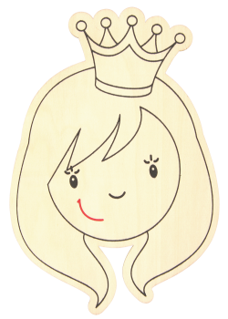 Preview: Kinderschilder Prinzessin, Indianerin und Blumenkind, 3er Set