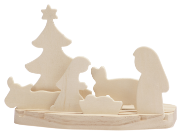 SUNNYSUE - Weihnachtskrippe "Mini", 7tlg.