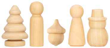 Preview: Figuren Weihnachtsset, 10-tlg.
