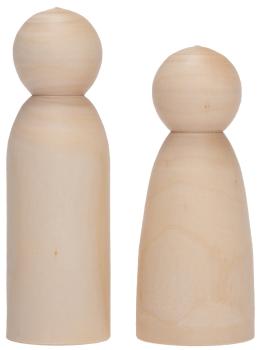 Holzfiguren XL, 12-tlg, Formen