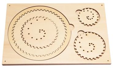 Mandala Spirlazeichner Holz