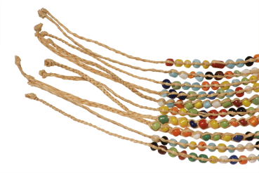 Preview: Flecht-Armbändchen "Multicolor", 10er Set