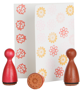 SUNNYSUE - Mini-Holzstempel 