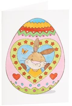 SUNNYSUE - Megastempel "Ei mit Osterhase", 1Stck