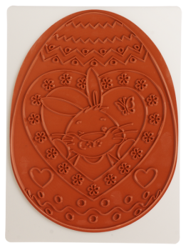 Preview: Megastempel "Ei mit Osterhase", 1Stck