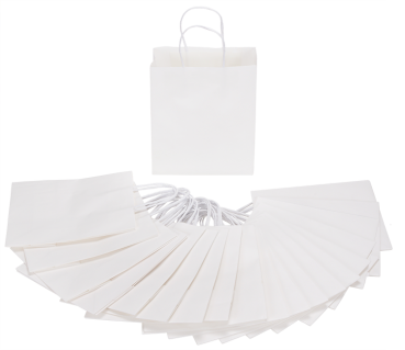 SUNNYSUE - Papiertüten weiß klein, 20 Stück