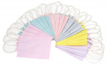Preview: Papiertüten pastell klein 24er Set