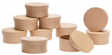Preview: Kartonbox rund, 10er Set