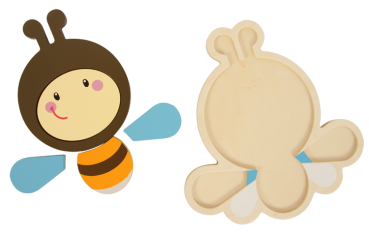 Preview: Einlegepuzzle "Bienchen", 1Stck