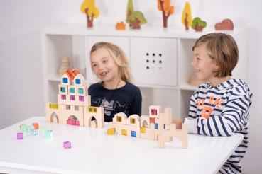 Preview: Regenbogen Baukasten Acryl