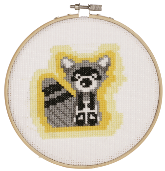 Preview: Cross-Stitching Set "Willy The Raccoon", 1pc.