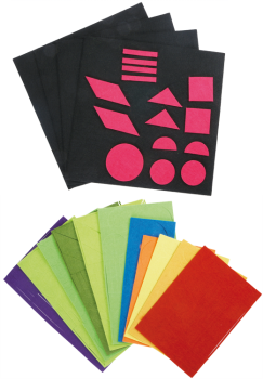 SUNNYSUE - Filzlegespiel  Tangram, 196-tlg
