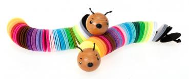 SUNNYSUE - Filzraupe Regenbogen, 2er Set (148-tlg.)
