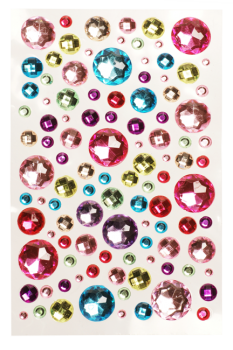 SUNNYSUE - Glitzersteine zum Aufkleben, 105tlg.