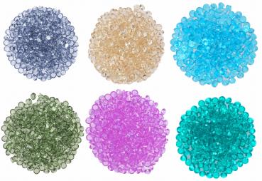 Preview: Glitzerarmbändchen Bastelset, 6er Set