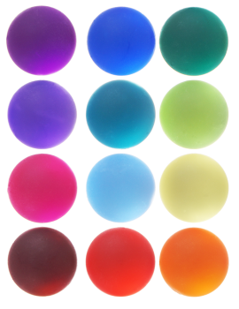 Preview: Funkelsteine Kreise, transparent, 120-tlg.