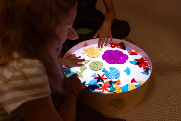 Preview: Acrylformen 7 Mandala-Blumen, 133-tlg.