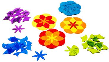 Acryl Blumen Mandala
