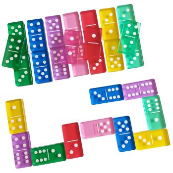 Acryl Domino, 28-tlg.