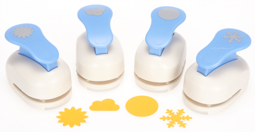 SUNNYSUE - Motivlocher Midi "Wetter", 4er Set