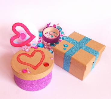 Preview: Kartonbox rund, 10er Set