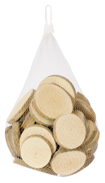 Naturholzscheiben Rund, 1kg